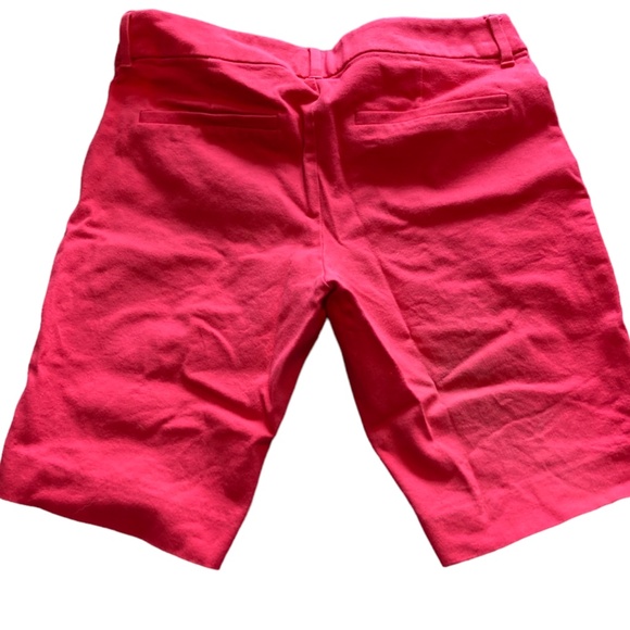 Old Navy Hot Pink High Waisted Bermuda Shorts - Picture 2 of 8